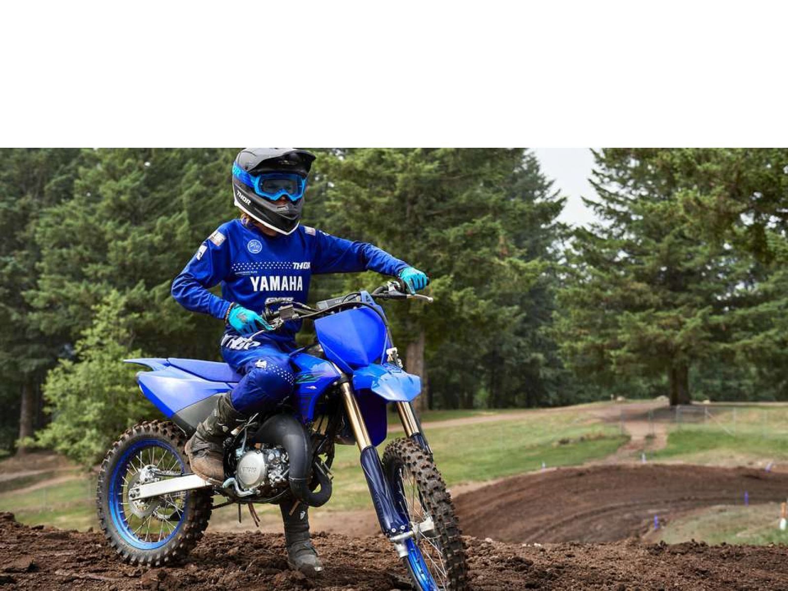 Мотоцикл YAMAHA YZ85LW (Icon Blue) 2024
